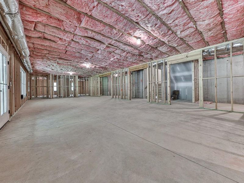 In-progress construction of a new home in , Ball Ground, GA (Image 84).