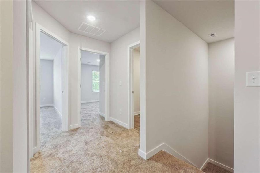 Spacious, unfurnished interior of a new home in The Enclave at Stonewall Station, Union City (Image 19).