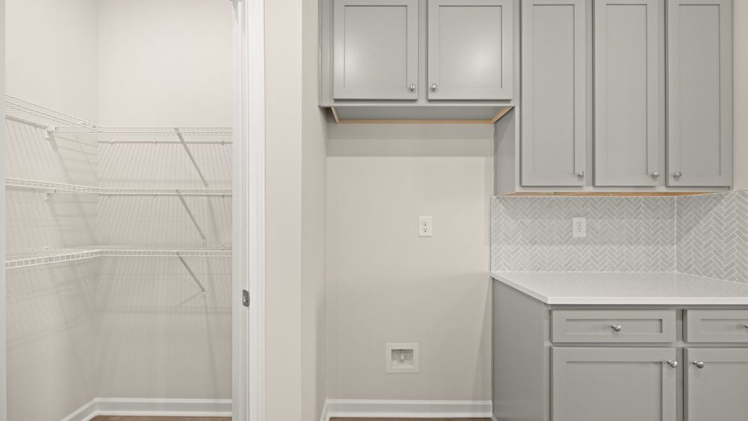 Furnished interior view inside a new home in Brookland Commons, Monroe (Image 8).