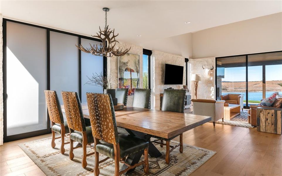 Furnished interior view inside a new home in , Glen Rose (Image 3).