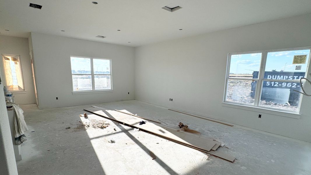 Furnished interior view inside a new home in Sky Ridge, San Marcos (Image 11).