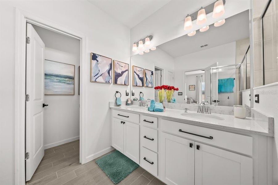 Furnished interior view inside a new home in , Ocala (Image 53).