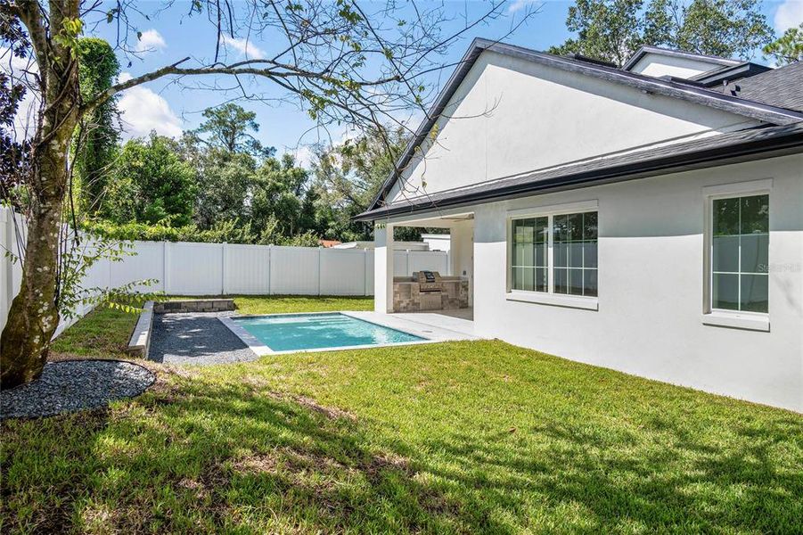 Exterior details and patio area of a home in , Winter Park (Image 39).