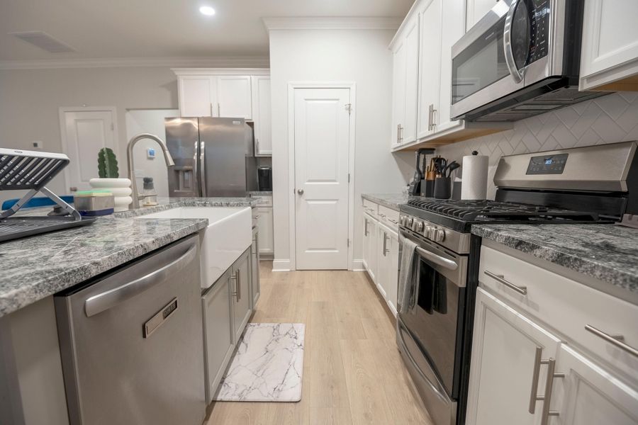 Furnished interior view inside a new home in Abbey Walk, Moncks Corner (Image 11). Furnished interior view inside a new home in Abbey Walk, Moncks Corner (Image 11).