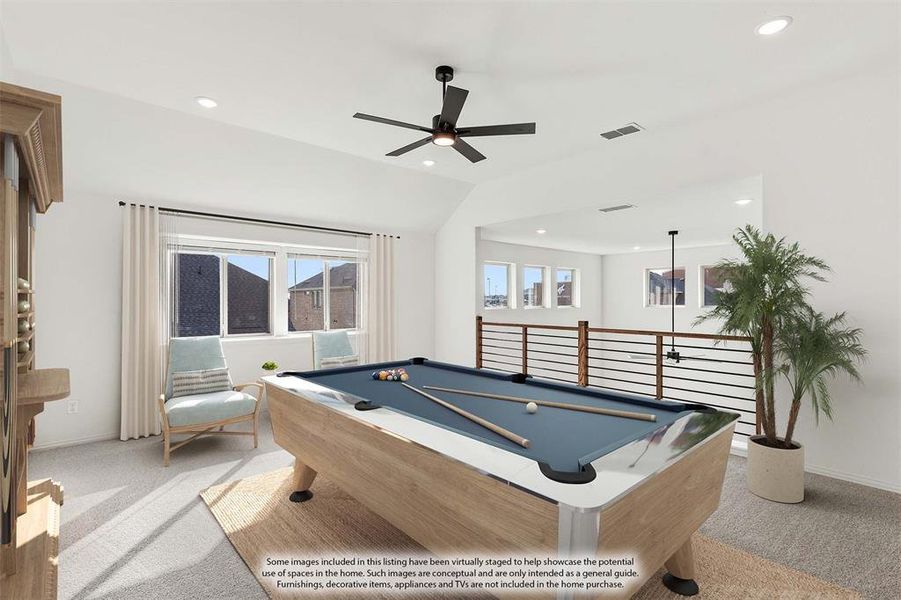 Furnished interior view inside a new home in West Crossing, Anna (Image 14). Furnished interior view inside a new home in West Crossing, Anna (Image 14).