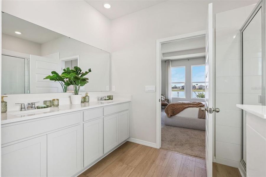 Furnished interior view inside a new home in Hawthorne Ranch, Lakeland (Image 28).