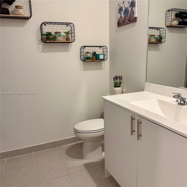 Furnished interior view inside a new home in , Miami (Image 10).