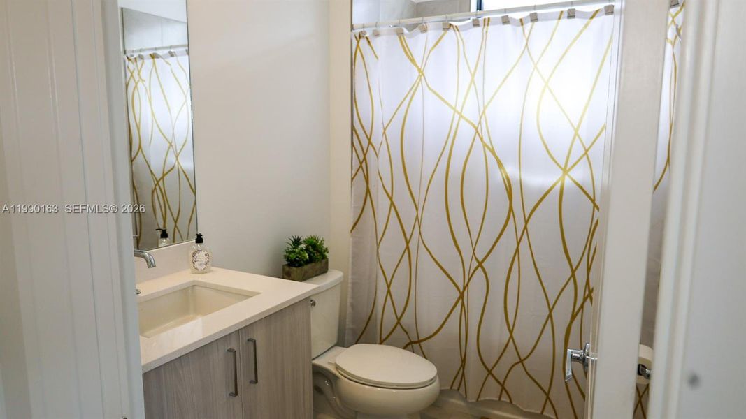 Furnished interior view inside a new home in , Ave Maria (Image 17).