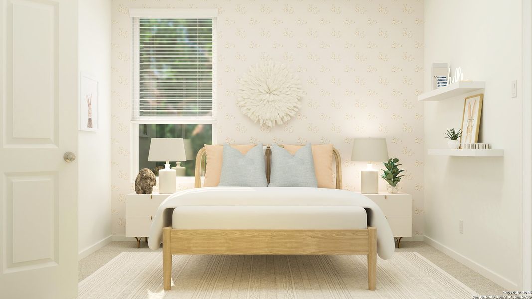 Furnished interior view inside a new home in Kyndwood, New Braunfels (Image 22). Furnished interior view inside a new home in Kyndwood, New Braunfels (Image 22).