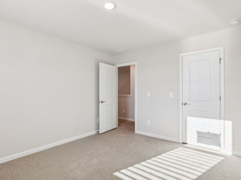 Spacious, unfurnished interior of a new home in Marshburn Landing - Signature Series, Wendell (Image 28). Spacious, unfurnished interior of a new home in Marshburn Landing - Signature Series, Wendell (Image 28).