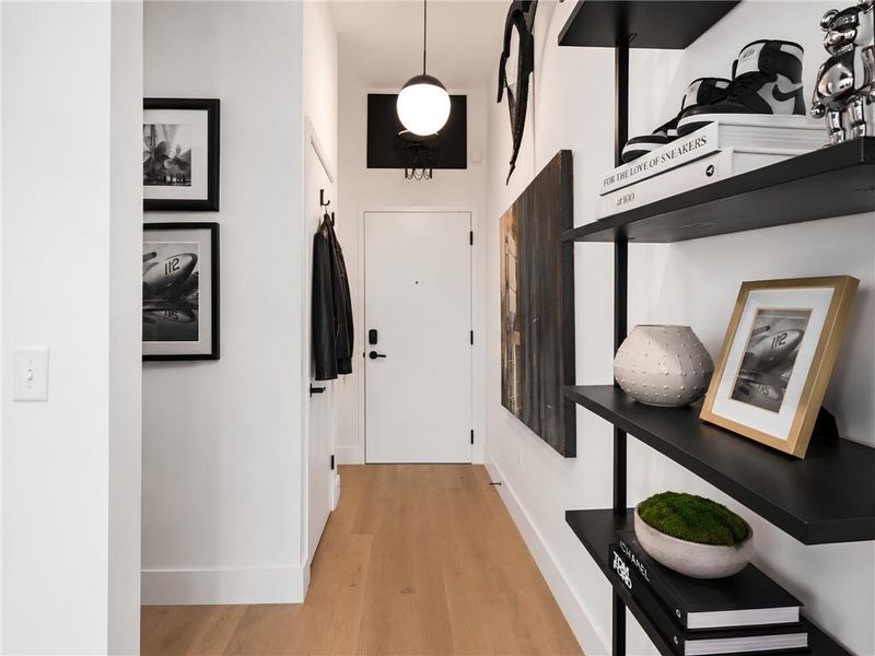 Furnished interior view inside a new home in , Atlanta (Image 6).