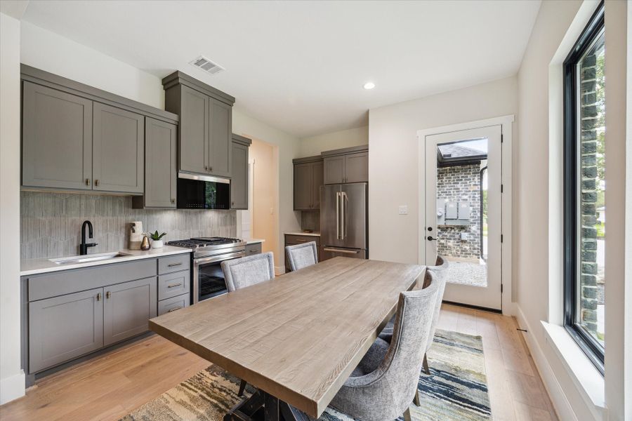 Furnished interior view inside a new home in High Meadow West and Estates, Montgomery (Image 22).