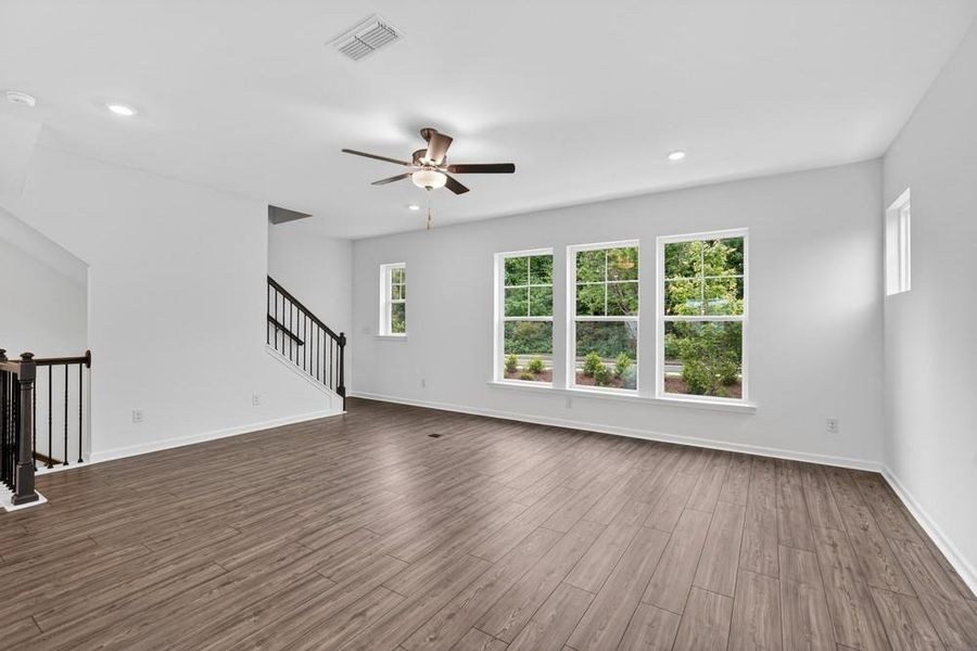 Spacious, unfurnished interior of a new home in Chandler Run, Tucker (Image 19).