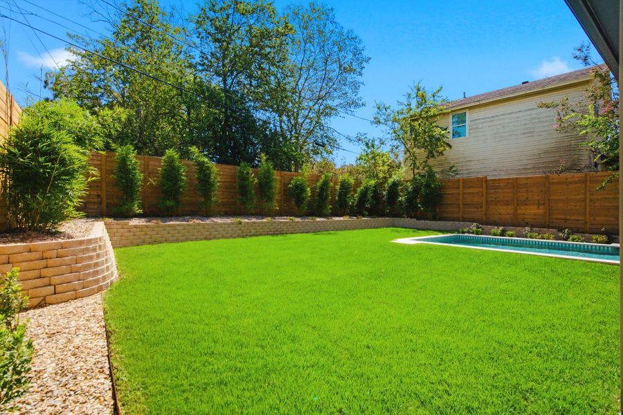 Exterior details and patio area of a home in , Austin (Image 22). Exterior details and patio area of a home in , Austin (Image 22).