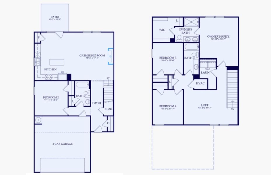 2D floor plan layout of this home in Grand Arbor, Blythewood, SC (Image 3). 2D floor plan layout of this home in Grand Arbor, Blythewood, SC (Image 3).