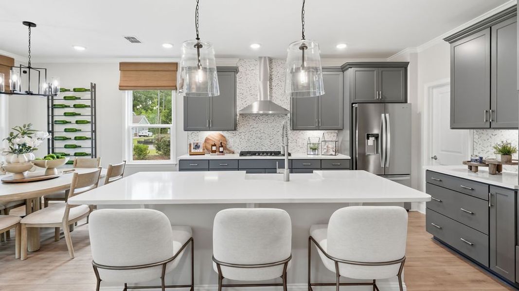 Representative furnished interior of a home built from the Braddock by Pulte Homes in Oakleaf Chase, Blythewood (Image 14).