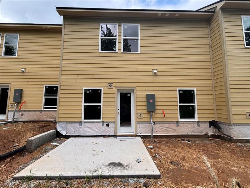 In-progress construction of a new home in Leydenview, Mableton, GA (Image 22).
