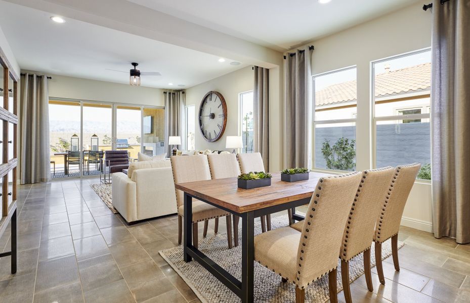 Representative furnished interior of a home built from the Solitude by Pulte Homes in Regent Hills - Meadow Series, Buckeye (Image 9). Representative furnished interior of a home built from the Solitude by Pulte Homes in Regent Hills - Meadow Series, Buckeye (Image 9).