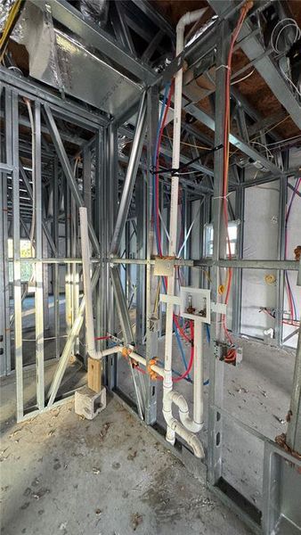 In-progress construction of a new home in , Port Charlotte, FL (Image 19).