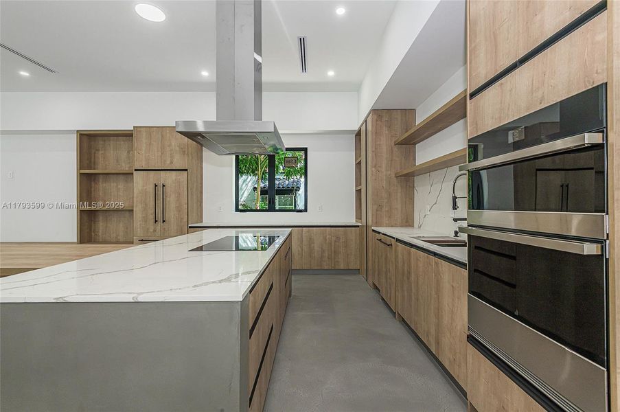 Furnished interior view inside a new home in , Miami (Image 17).