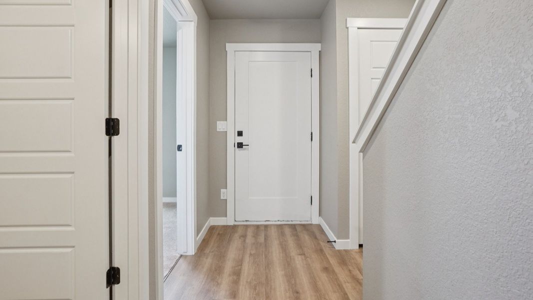 Furnished interior view inside a new home in Windler Townhomes, Aurora (Image 7).