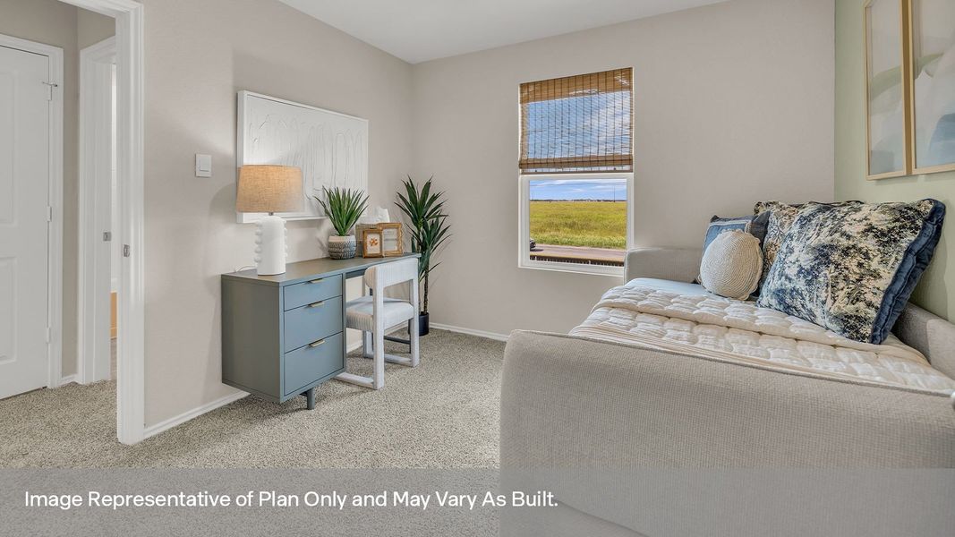 Representative furnished interior of a home built from the The Franklin by D.R. Horton in Swenson Heights, Seguin (Image 29). Representative furnished interior of a home built from the The Franklin by D.R. Horton in Swenson Heights, Seguin (Image 29).