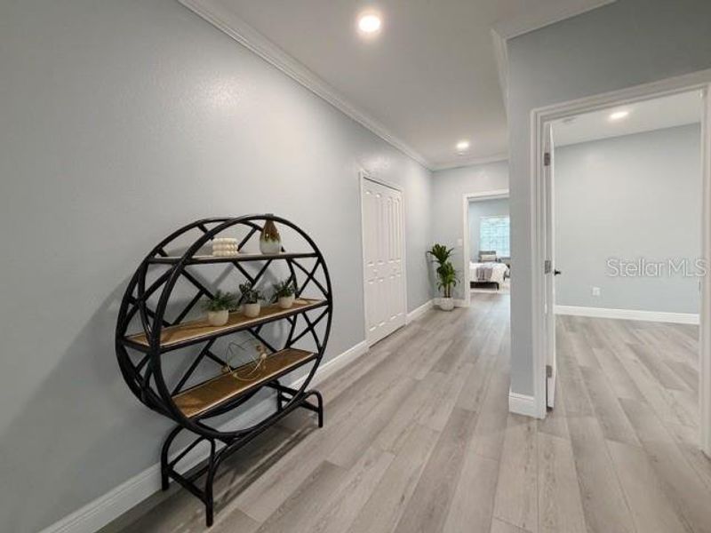 Furnished interior view inside a new home in , Tarpon Springs (Image 4). Furnished interior view inside a new home in , Tarpon Springs (Image 4).