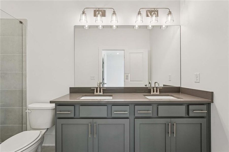 Furnished interior view inside a new home in Park Vue, Atlanta (Image 7). Furnished interior view inside a new home in Park Vue, Atlanta (Image 7).