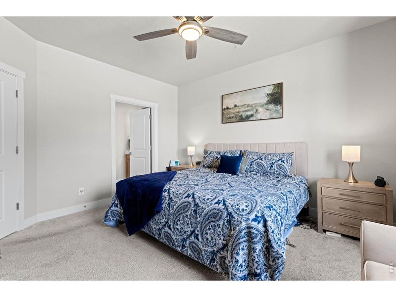 Furnished interior view inside a new home in Wilder at Timnath Ranch, Timnath (Image 12).