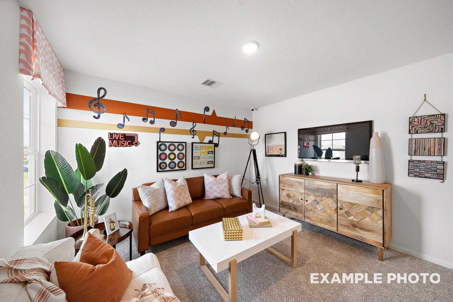 Furnished interior view inside a new home in Windmill Estates, Magnolia (Image 34). Furnished interior view inside a new home in Windmill Estates, Magnolia (Image 34).