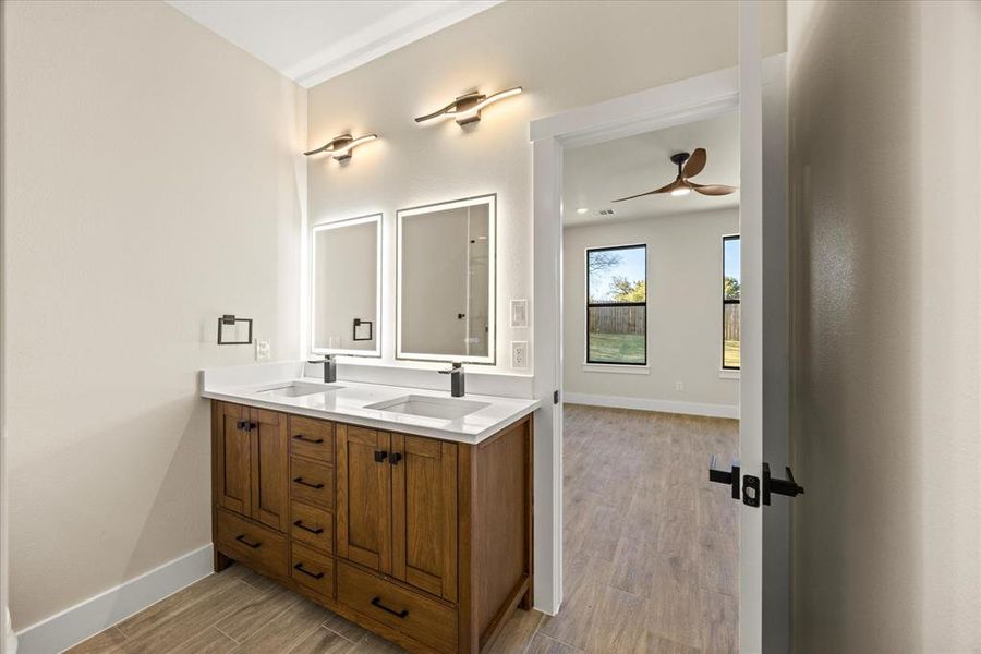 Furnished interior view inside a new home in , Granbury (Image 14).