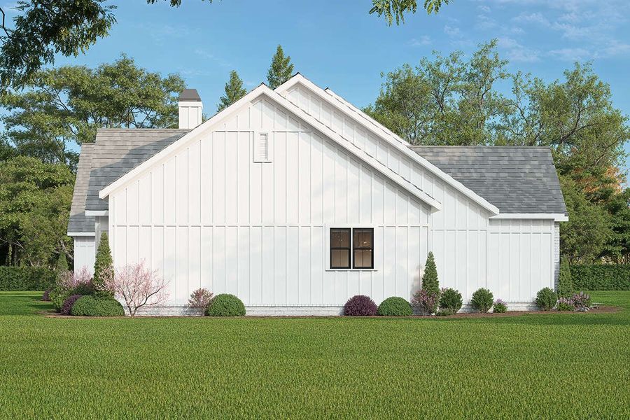 Representative exterior photo of a completed home built from the Montgomery by Zeal Home Builders in Sunrise Point, Weatherford, TX (Image 17). Representative exterior photo of a completed home built from the Montgomery by Zeal Home Builders in Sunrise Point, Weatherford, TX (Image 17).