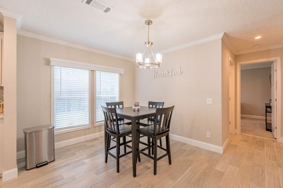 Furnished interior view inside a new home in , Madison (Image 24).