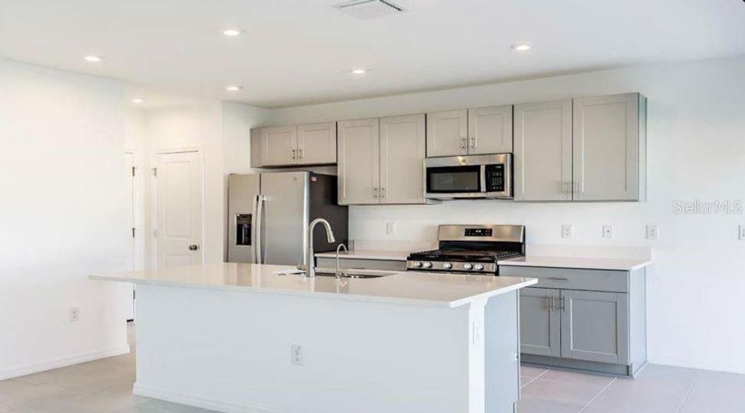 Furnished interior view inside a new home in Palm Wind, Hudson (Image 6).