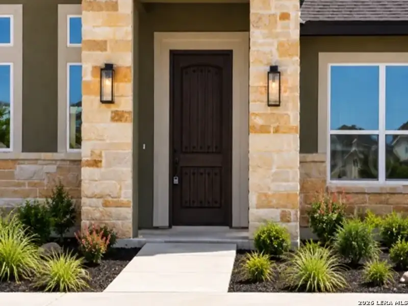Exterior details and patio area of a home in Alamo Estates, San Antonio (Image 3). Exterior details and patio area of a home in Alamo Estates, San Antonio (Image 3).