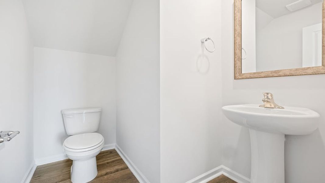 Furnished interior view inside a new home in Lightwood Cottages, Moore (Image 5).