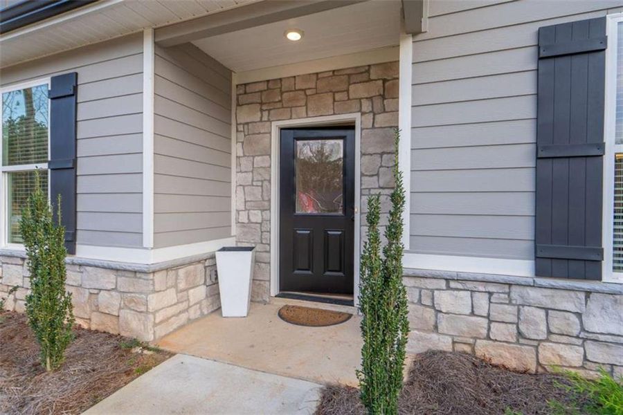 Exterior details and patio area of a home in , Good Hope (Image 3).