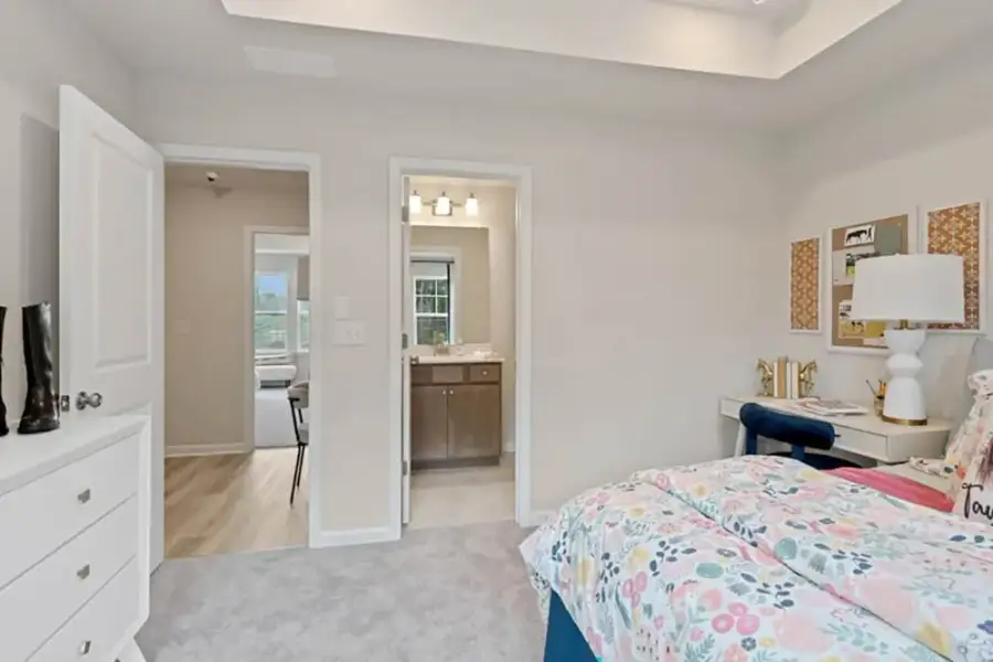 Furnished interior view inside a new home in Dreycott, Lawrenceville (Image 25).