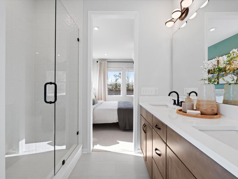 Furnished interior view inside a new home in Southmont, Charlotte (Image 14).