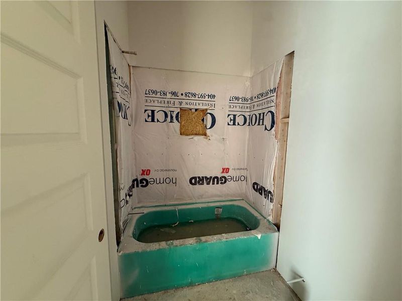 In-progress construction of a new home in , Pendergrass, GA (Image 22).