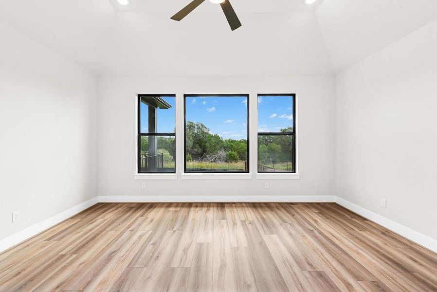 Spacious, unfurnished interior of a new home in Riverstone, Georgetown (Image 30). Spacious, unfurnished interior of a new home in Riverstone, Georgetown (Image 30).