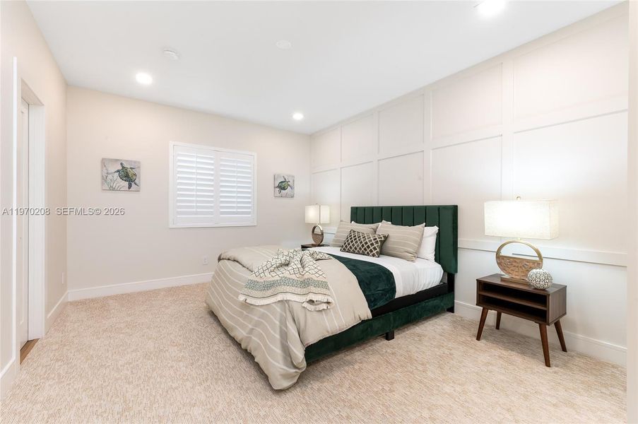 Furnished interior view inside a new home in , Lighthouse Point (Image 17).