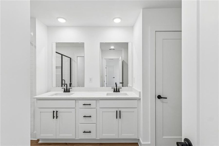 Furnished interior view inside a new home in Grandview Terrace, Canton (Image 8).