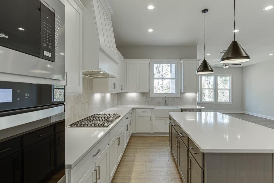 Furnished interior view inside a new home in , Buford (Image 17).