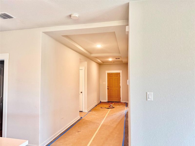 In-progress construction of a new home in Carillon, Manor, TX (Image 15).