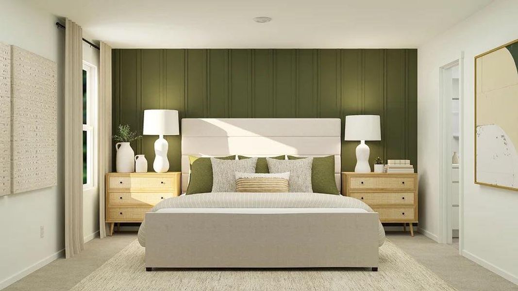 Furnished interior view inside a new home in The Ridge at Knob Creek, Temple (Image 15). Furnished interior view inside a new home in The Ridge at Knob Creek, Temple (Image 15).