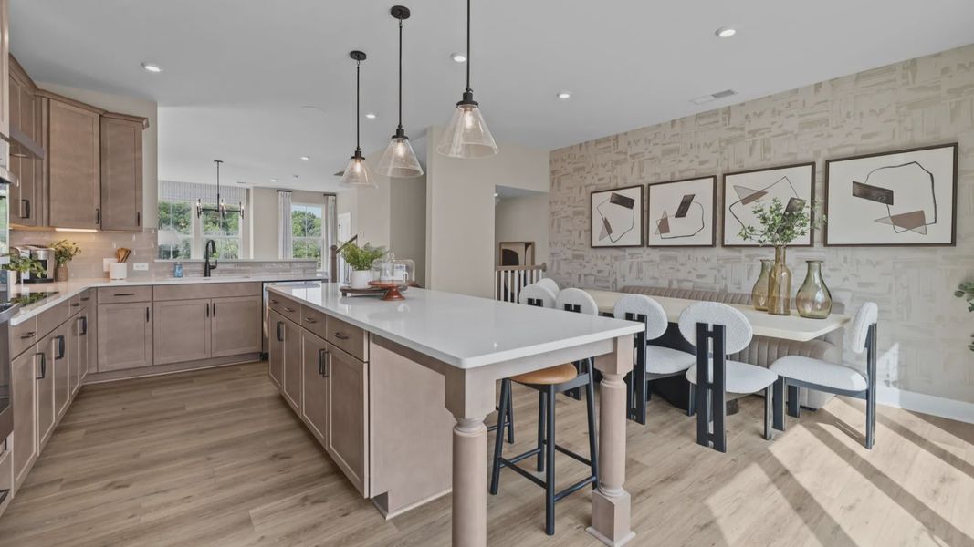 The Landon Plan at River District by DRB Homes in Charlotte, NC- Kitchen The Landon Plan at River District by DRB Homes in Charlotte, NC- Kitchen