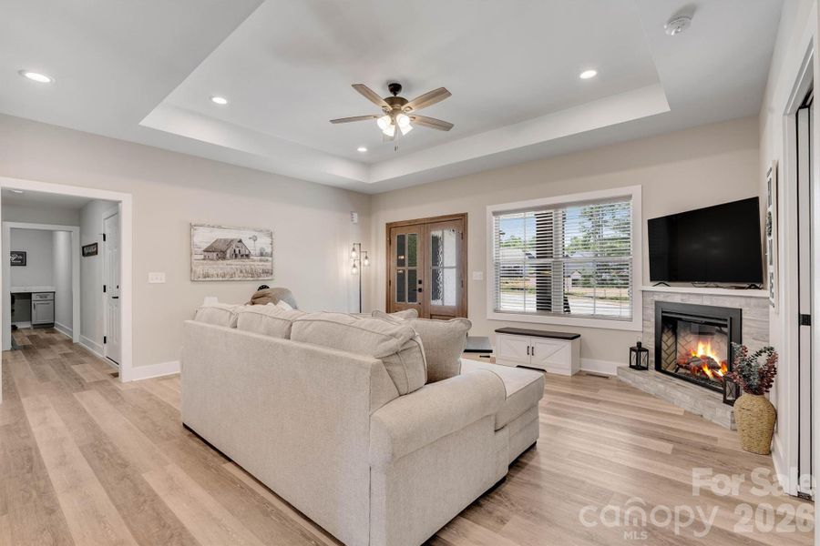 Furnished interior view inside a new home in , Lenoir (Image 15).