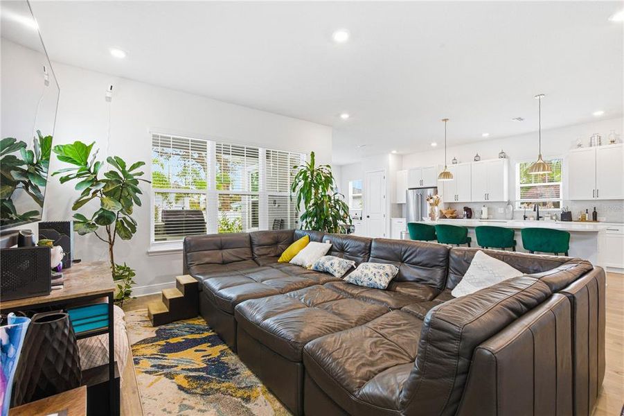 Furnished interior view inside a new home in , Tampa (Image 9). Furnished interior view inside a new home in , Tampa (Image 9).