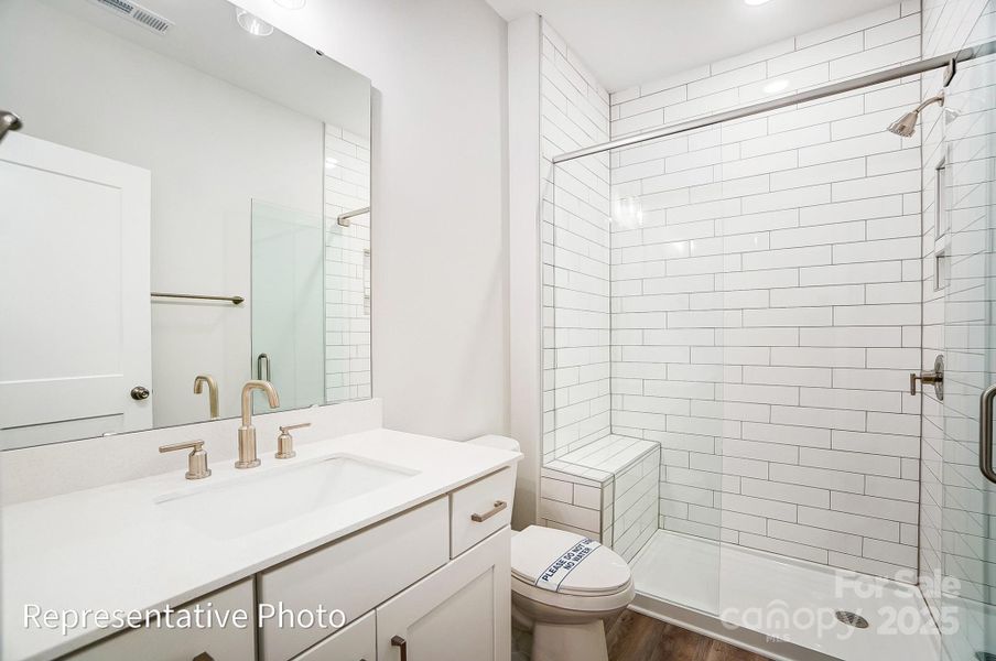 Furnished interior view inside a new home in The Meadows at Laurelbrook, Sherrills Ford (Image 4).